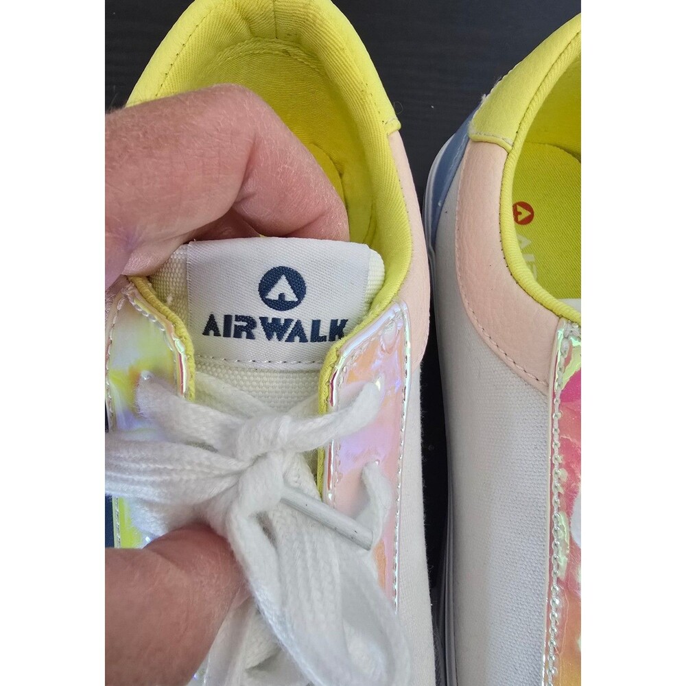 Airwalk Alya 4 multi color lace up sneakers women's size 8 - Picture 6 of 8
